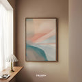 Abstract IX framed canvas (printed)