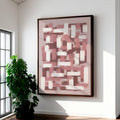 Abstract NO.24 framed canvas (printed)