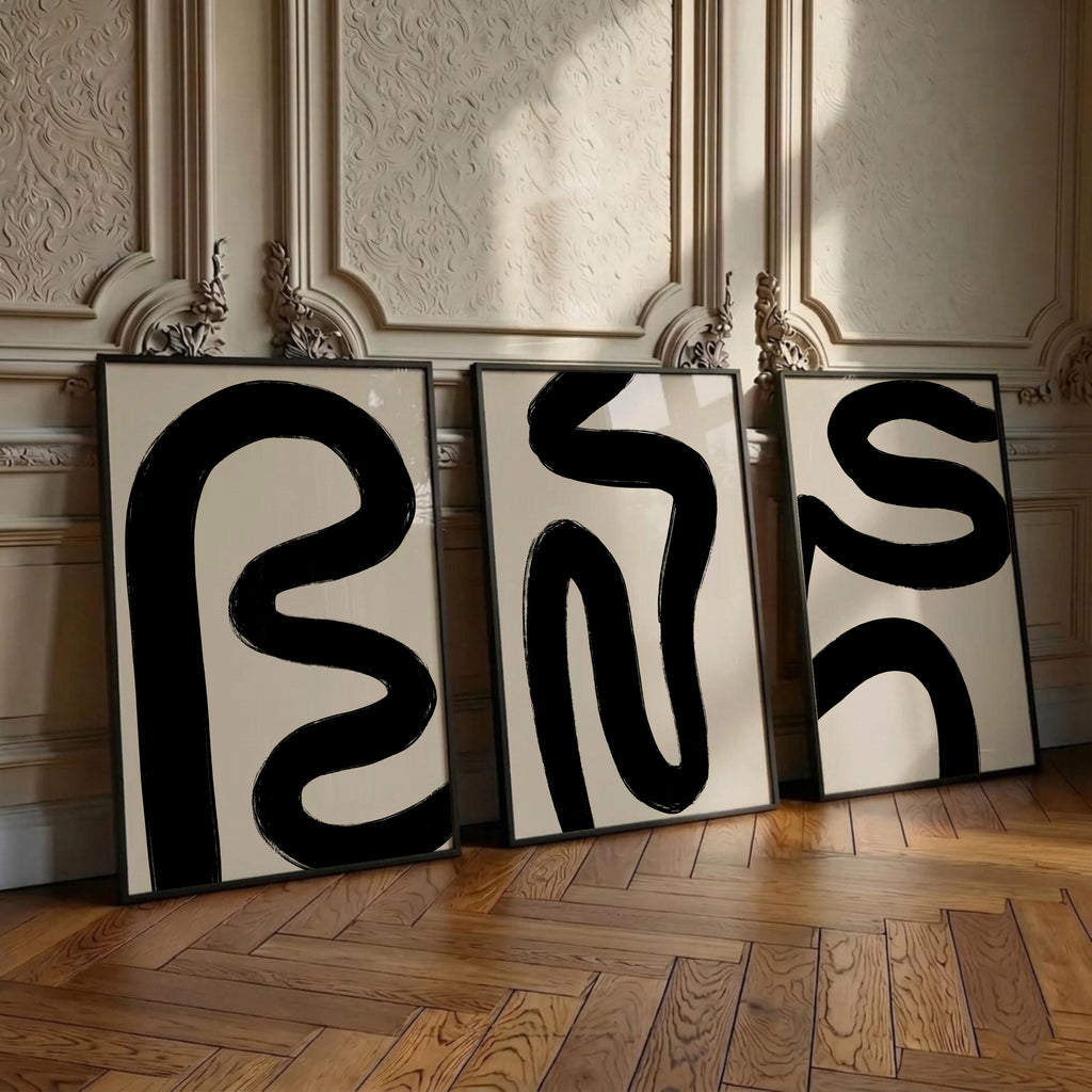 black bold lines II