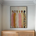Quiet Assembly  framed canvas (printed)