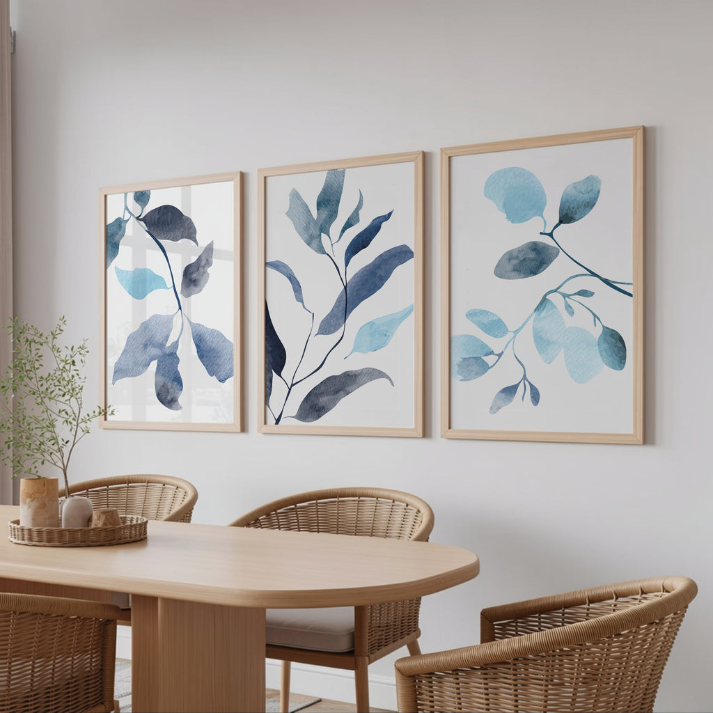 Blue leaves