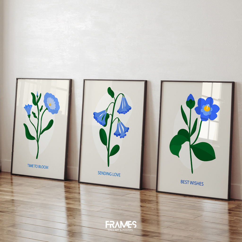 blue flower
