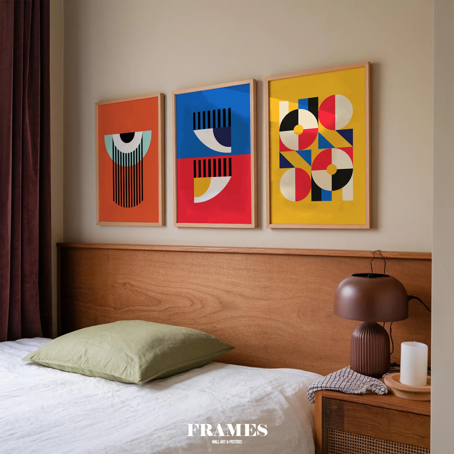 geometric Bauhaus style