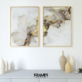 Liquid Gold Diptych