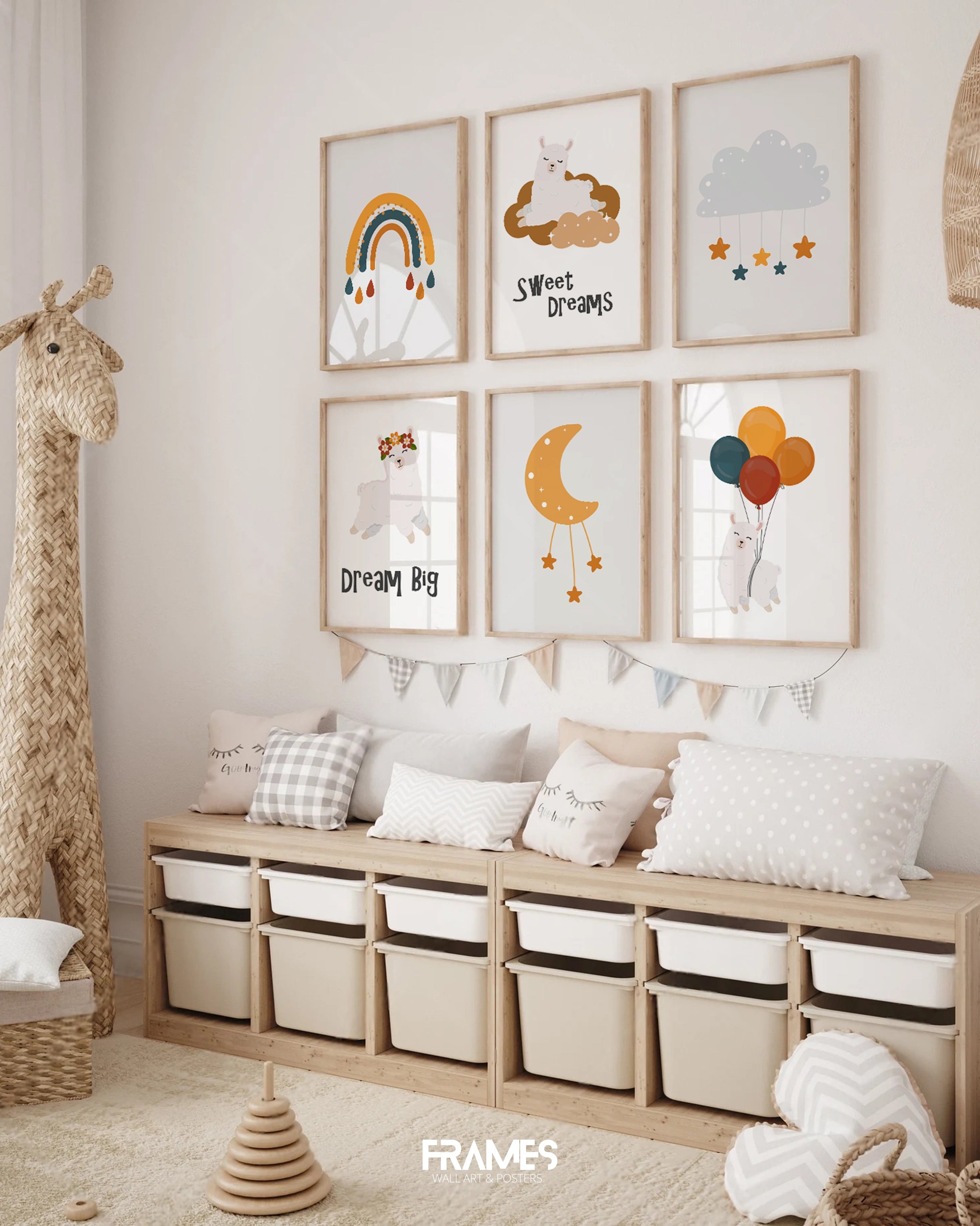 Sweet dreams wall gallery
