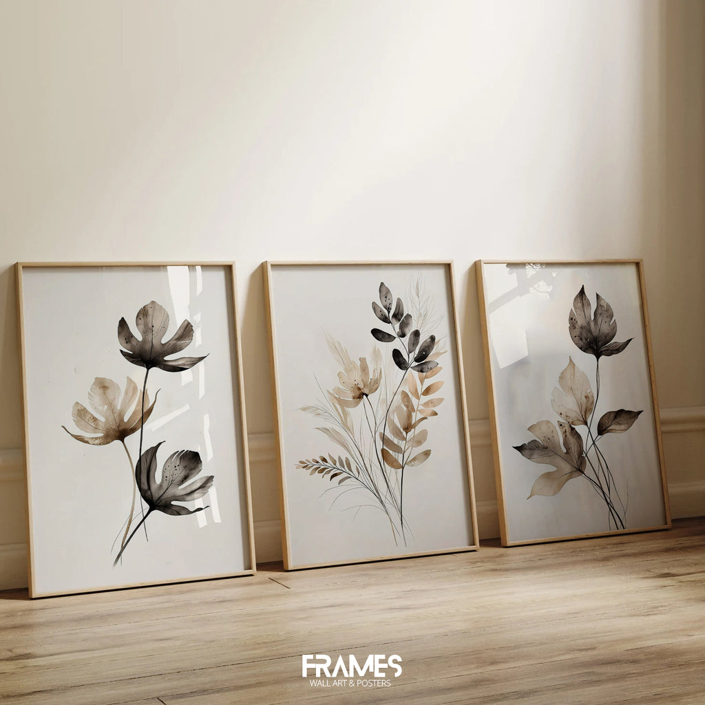 watercolor tones flowers
