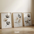 watercolor tones flowers