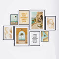 Yellow wall gallery