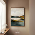 Abstract framed canvas (printed)