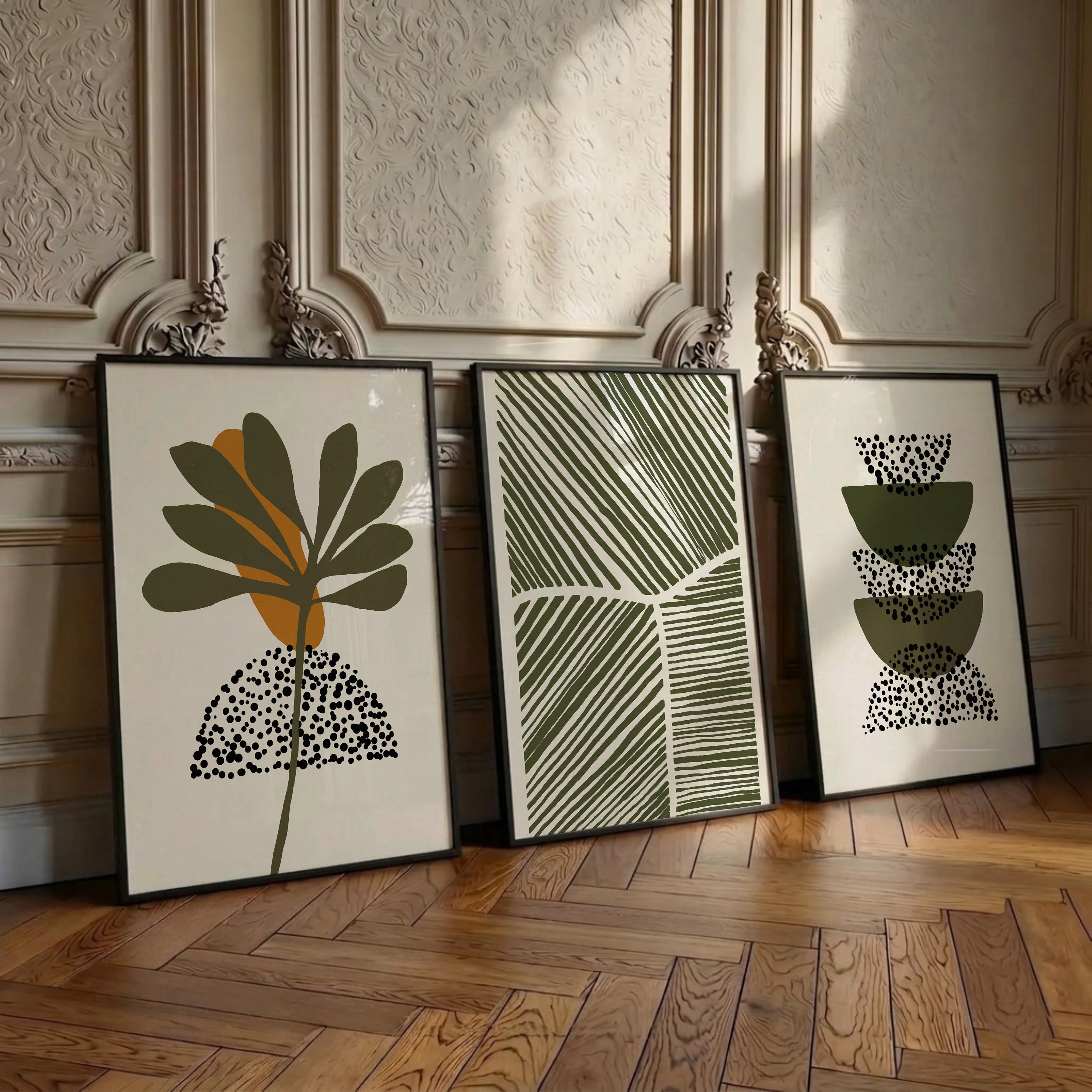 olive abstract
