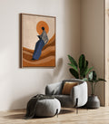 Dune Rise framed canvas (printed)