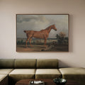 Vintage Horse NO.2 framed canvas (printed)