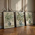 olive vase
