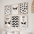 Panda wall gallery