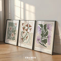 botanical abstract flowers