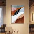 Abstract IV framed canvas (printed)