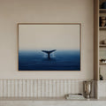 Whale Tail framed canvas (printed)