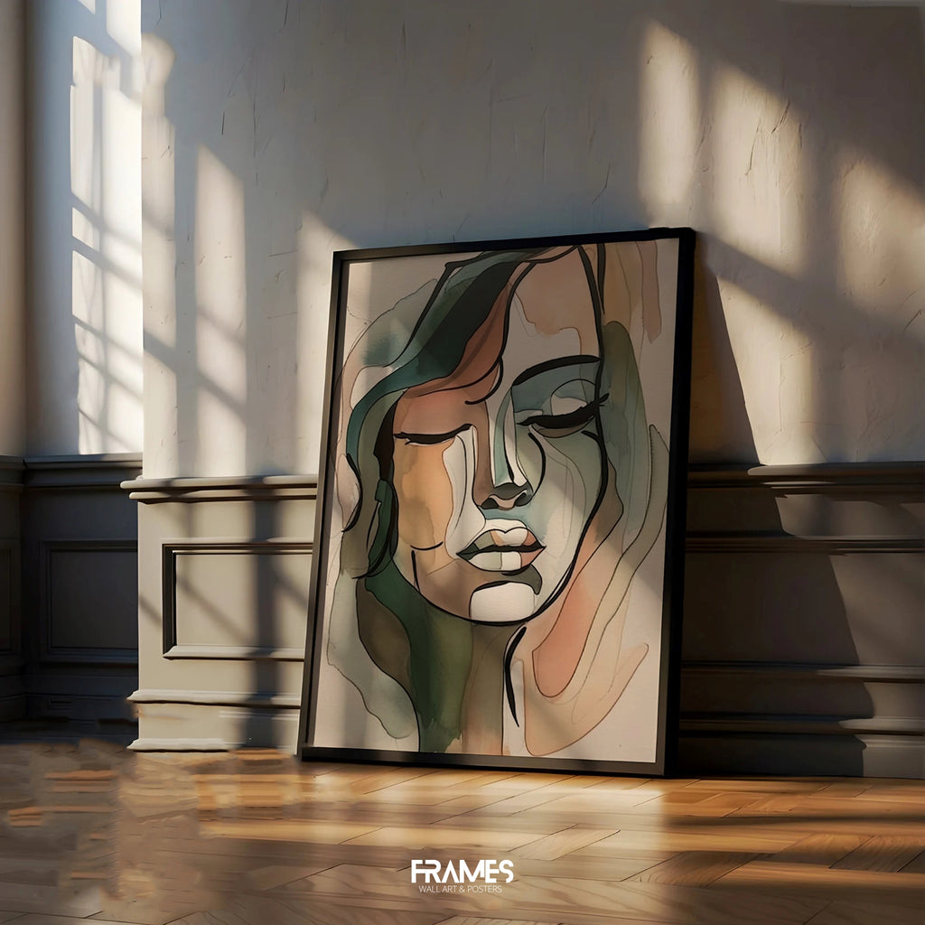 Abstract art Girl