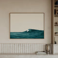 Ocean framed canvas (printed)