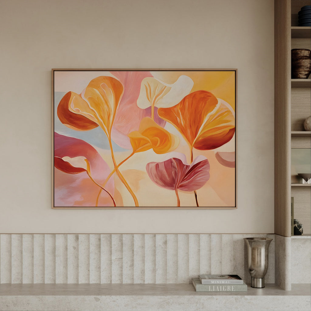 Autumn Reverie framed canvas (printed)