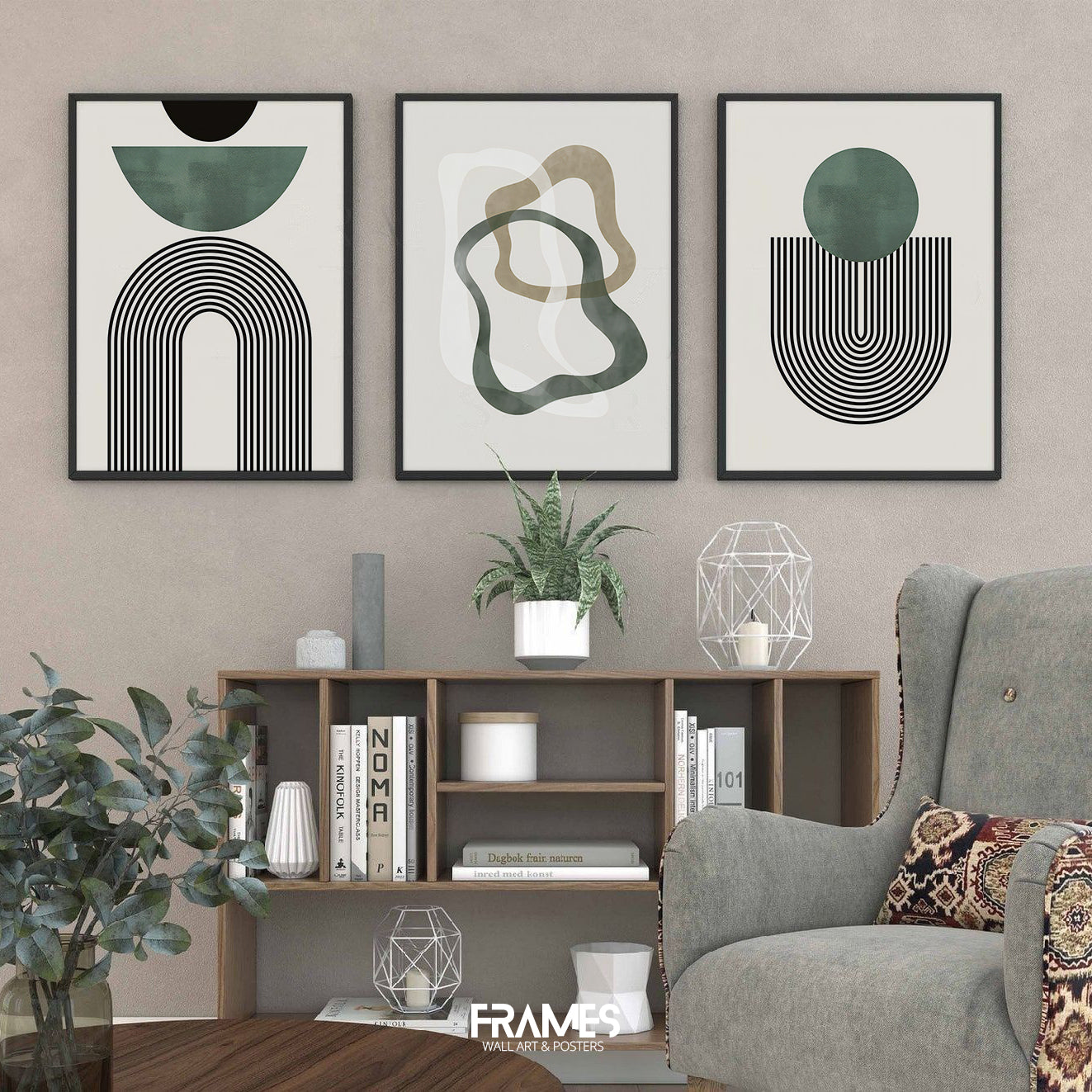 Boho Geometric Shapes