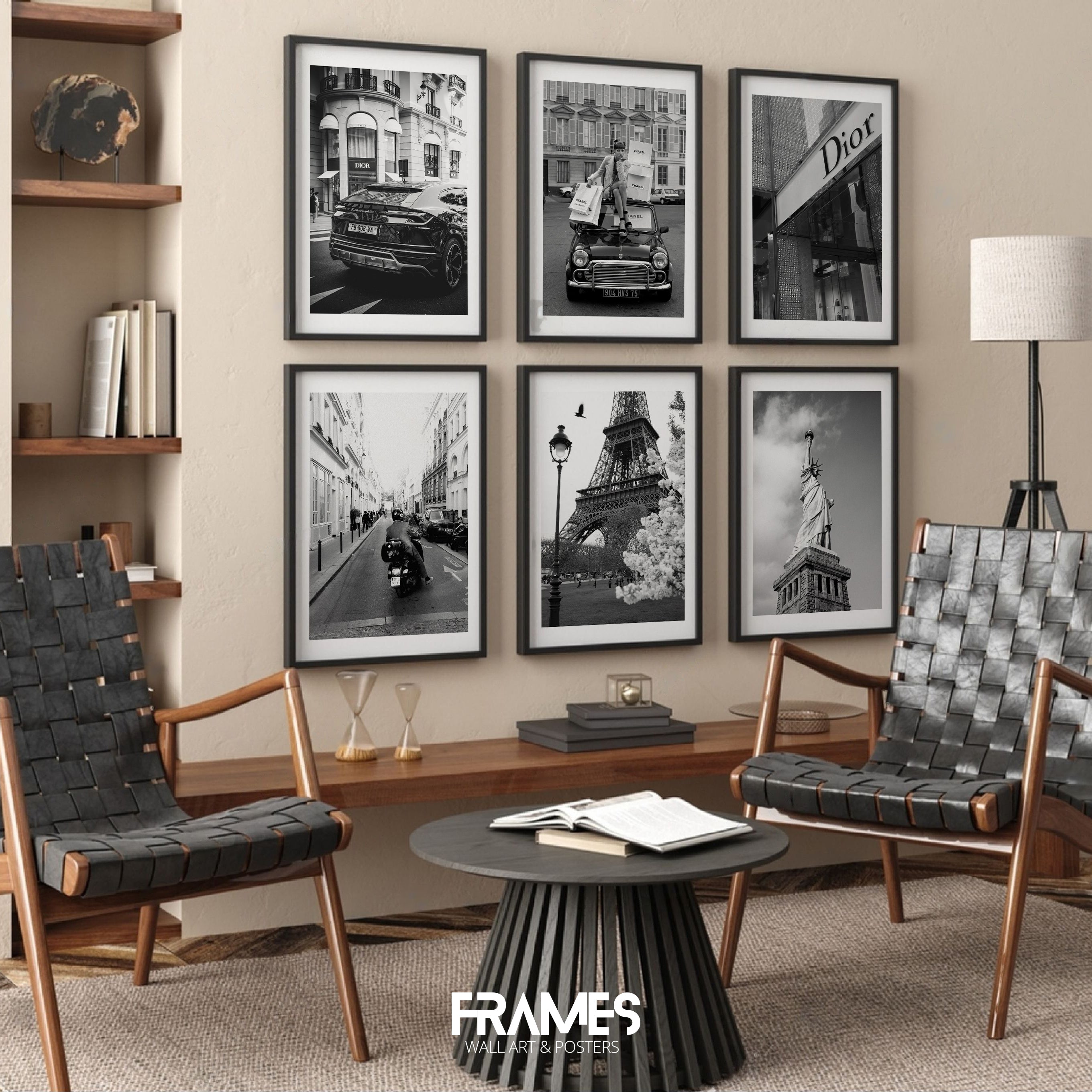 Black&White no.3 wall gallery