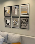 Abstract wall gallery