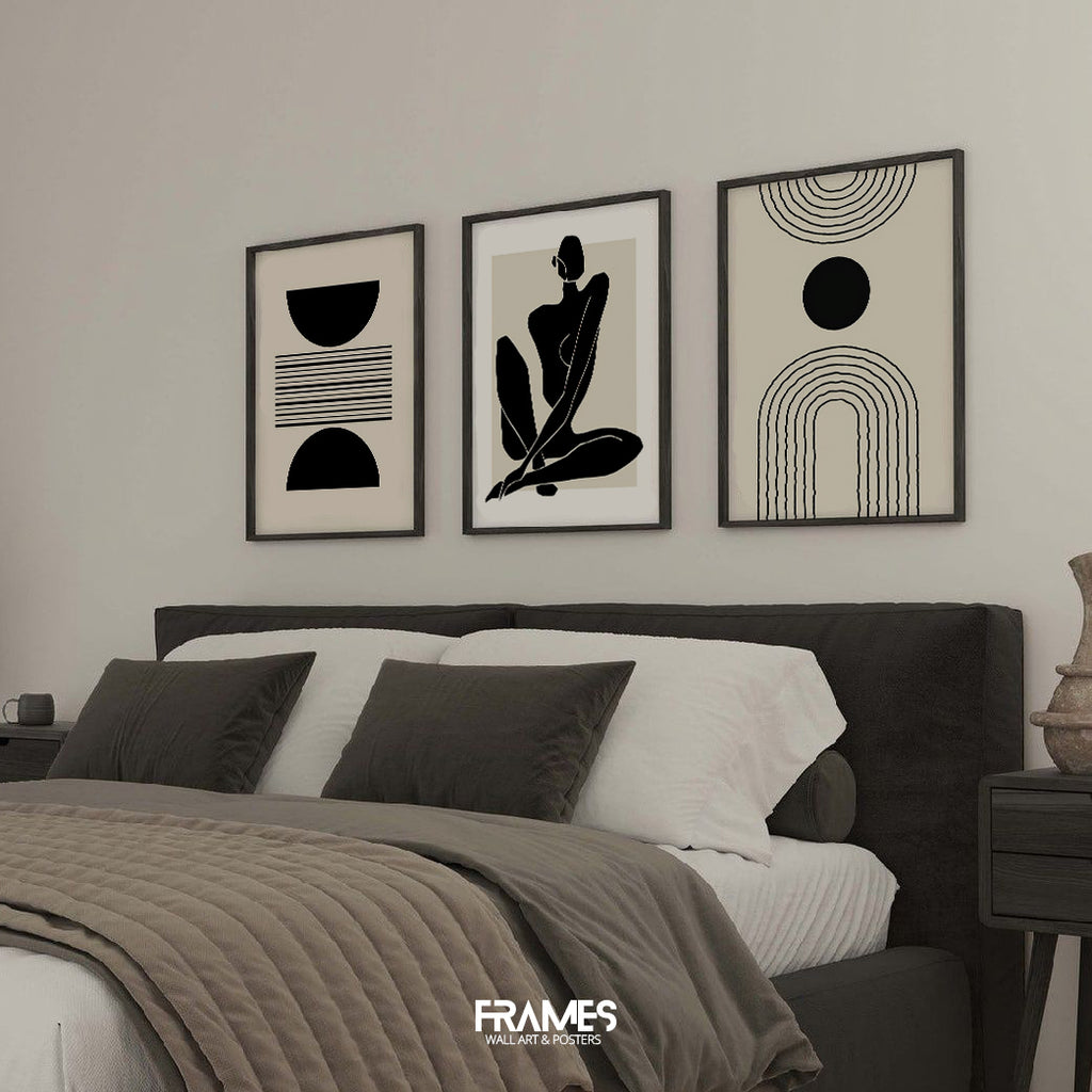 black & white abstract