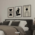 black & white abstract