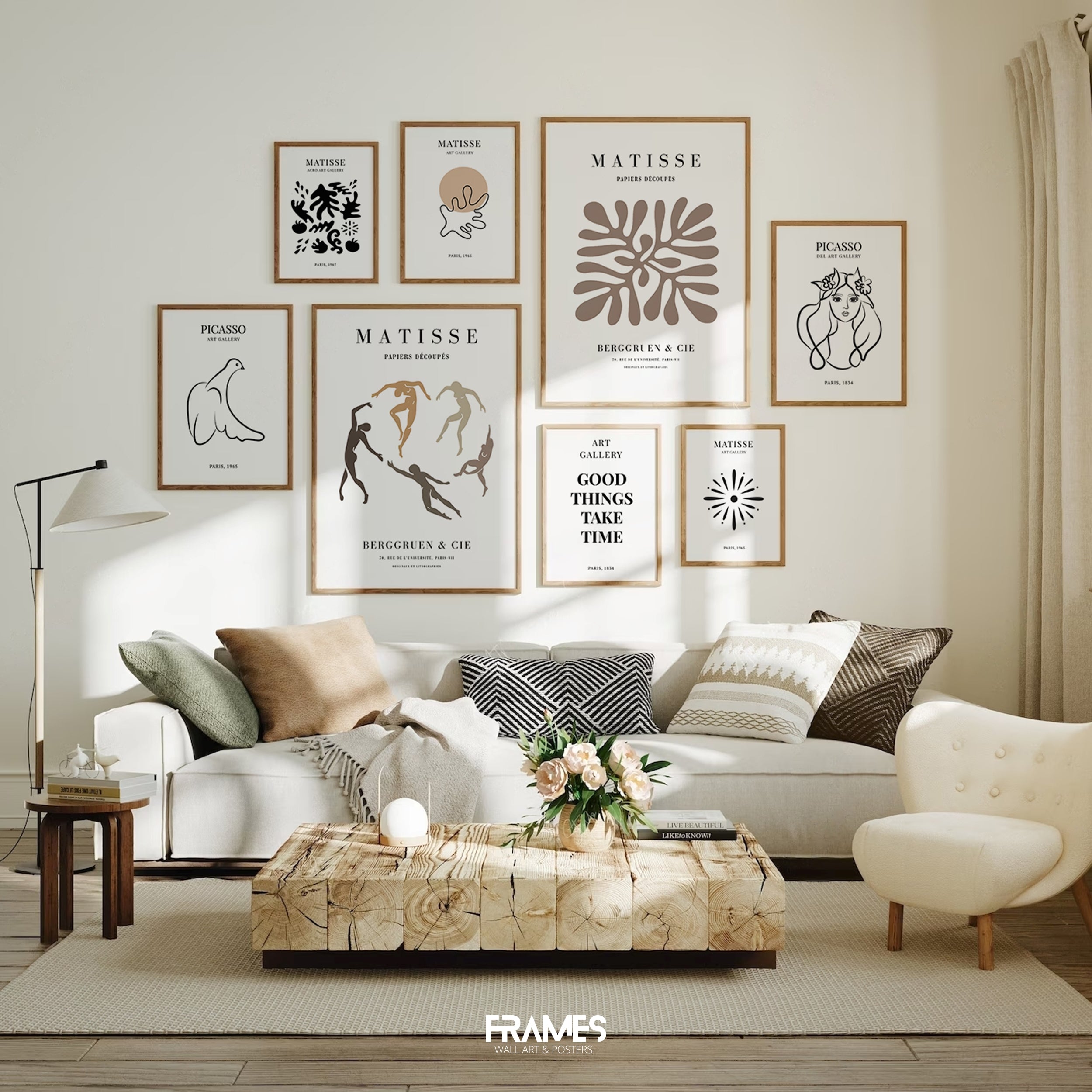 Matisse wall gallery