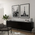 black & white Eiffel II